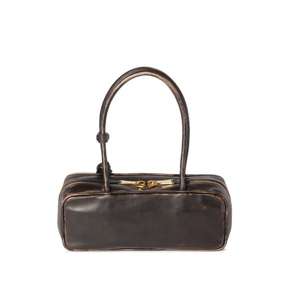 Miu Miu Women Beau Small Leather Handbag - Picture 4 of 5